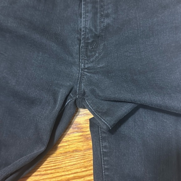 Mother Insider Crop Step Fray Guilty Racer Jeans Size 26 - Picture 16 of 16